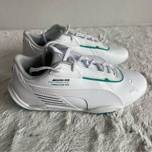 PUMA Mercedes-AMG Petronas F1 x R-Cat Machina White Teal Size 6.5- 7.0